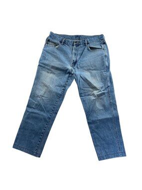 Bugle Boy Men's Jeans 36x30 Hemmed To 35x25